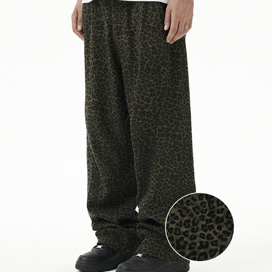 Mahagrid Curved Leopard Pant