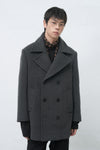 General Idea MAN Wool Blended Double Peacoat