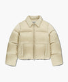 Marithé François Girbaud W COLLAR CROP DOWN JACKET