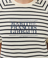 Marithé François Girbaud W VINTAGE CLASSIC LOGO HALF SWEATSHIRT melange gray