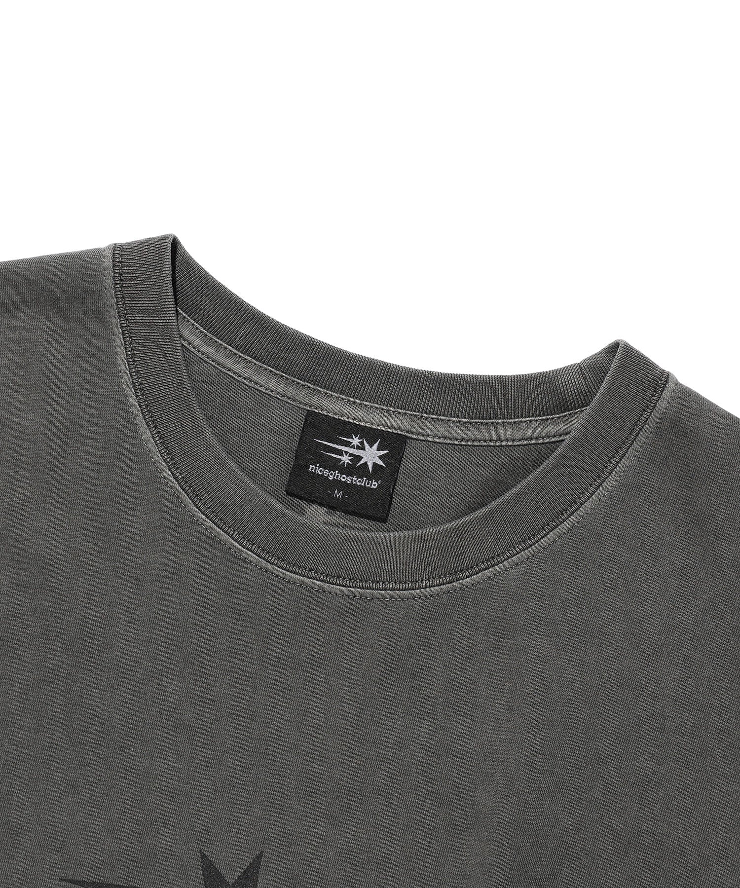 Nice Ghost Club 3 Star Symbol Pigment Tee
