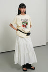 General Idea WOMAN Food Market Artwork Short Sleeve Tee