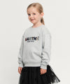 Marithé François Girbaud Kids Patchwork Sweatshirt Heather Gray