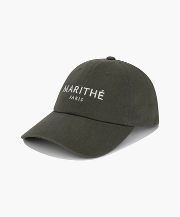 Marithé François Girbaud [6/23 Pre-order] SLIM REGULAR LOGO CAP brown