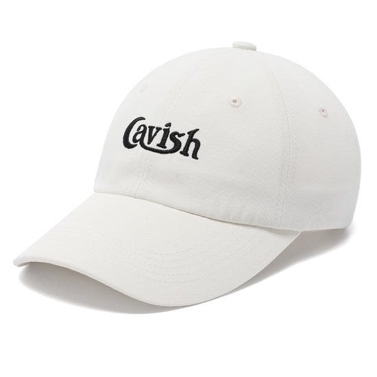 Cavish Basic Logo Ball Cap in Beige