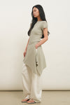 General Idea WOMAN Pleated Knit Wrap Skirt