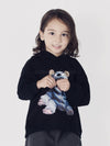 ADLV Kids Baby Face Monster Baby Hoodie