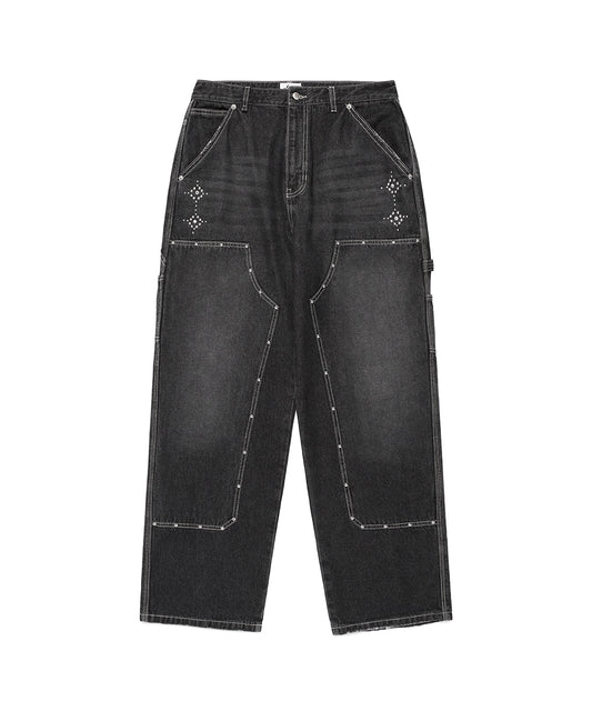Cavish Double Knee Carpenter Denim Pants