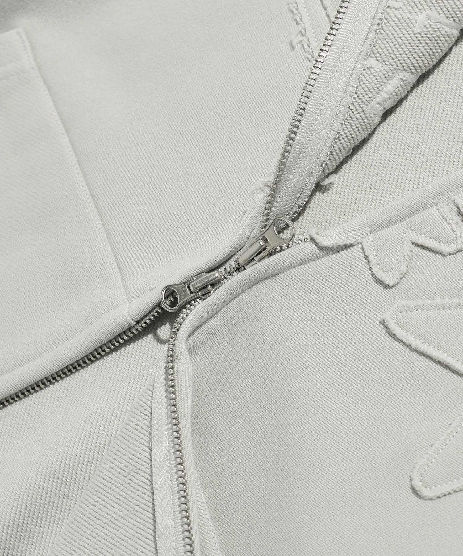 Nice Ghost Club 3Star Logo Zip Hoodie