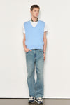 General Idea MAN Essential V-Neck Cable Knit Vest