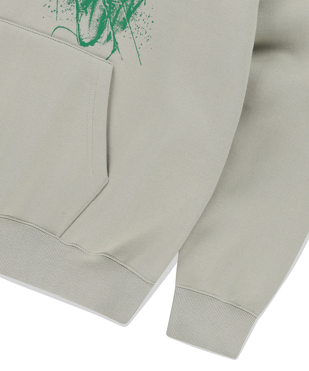 Mahagrid Ink Distortion Hoodie