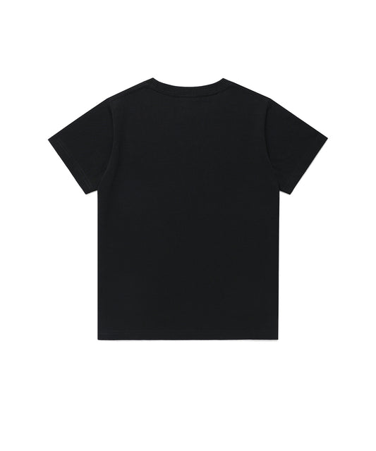 Cavish W TWIN STAR SS TEE [BLACK]