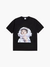 ADLV ADLV Baby Face Short Sleeve T-Shirt Astronaut