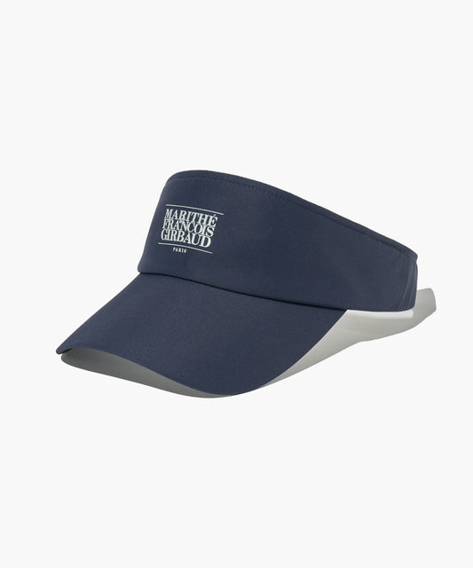 Marithé François Girbaud MOUVEMENT CLASSIC LOGO SUN VISOR