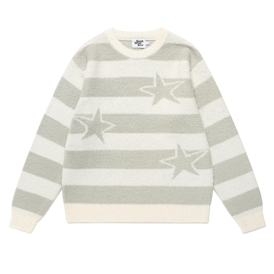 Cavish Brushed Star Knit Sweater