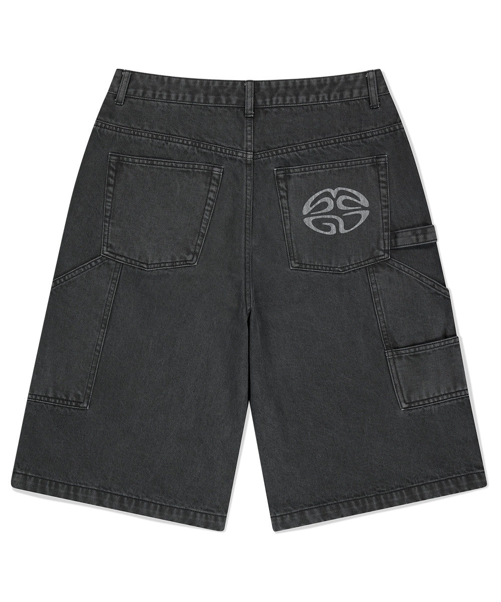 Mahagrid Dyed Double Knee Short
