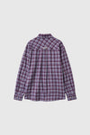 General Idea WOMAN Loose Fit Natural Check Shirt