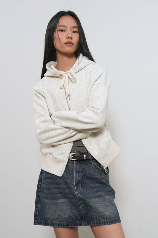 General Idea WOMAN Washed Denim Mini Skirt