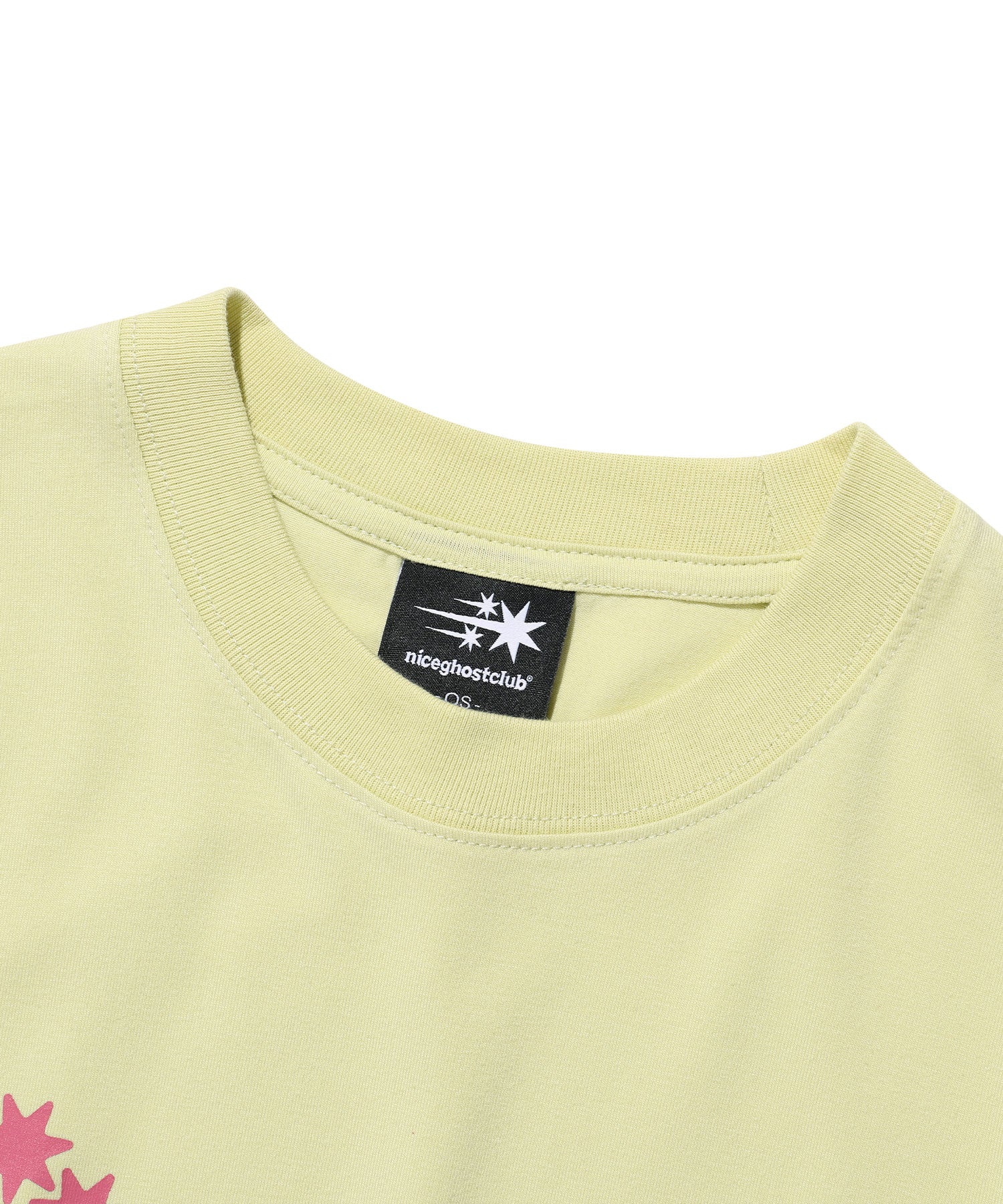 Nice Ghost Club [6/5 pre-order] Sanctum Logo Tee [Yellow Green]