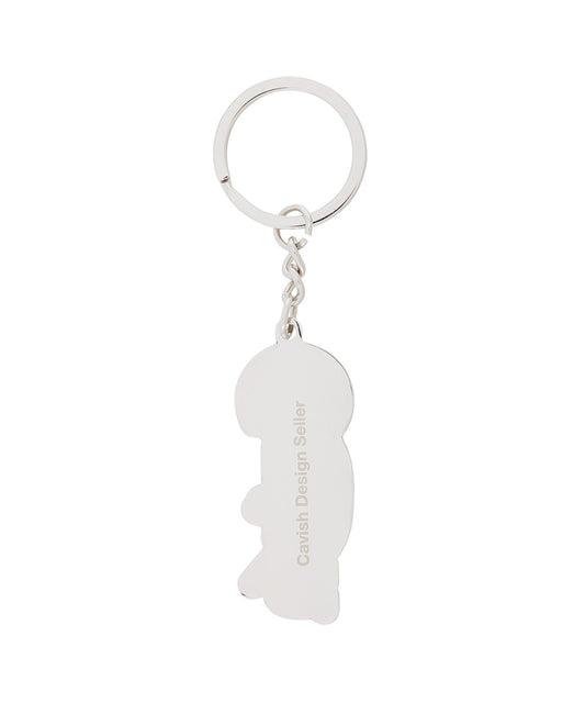 Cavish Basic Logo Metal Keyring [Blue]