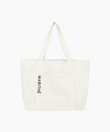 Marithé François Girbaud REGULAR LOGO BIG COTTON BAG