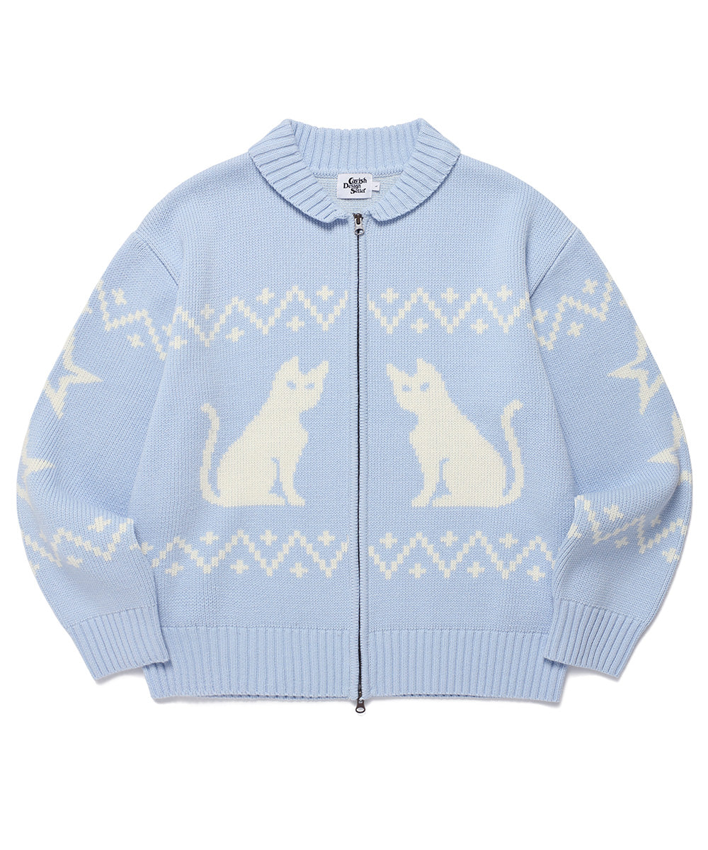Cavish CATS ZIP UP CARDIGAN