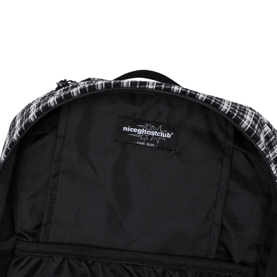 Nice Ghost Club Seersucker Travel Backpack