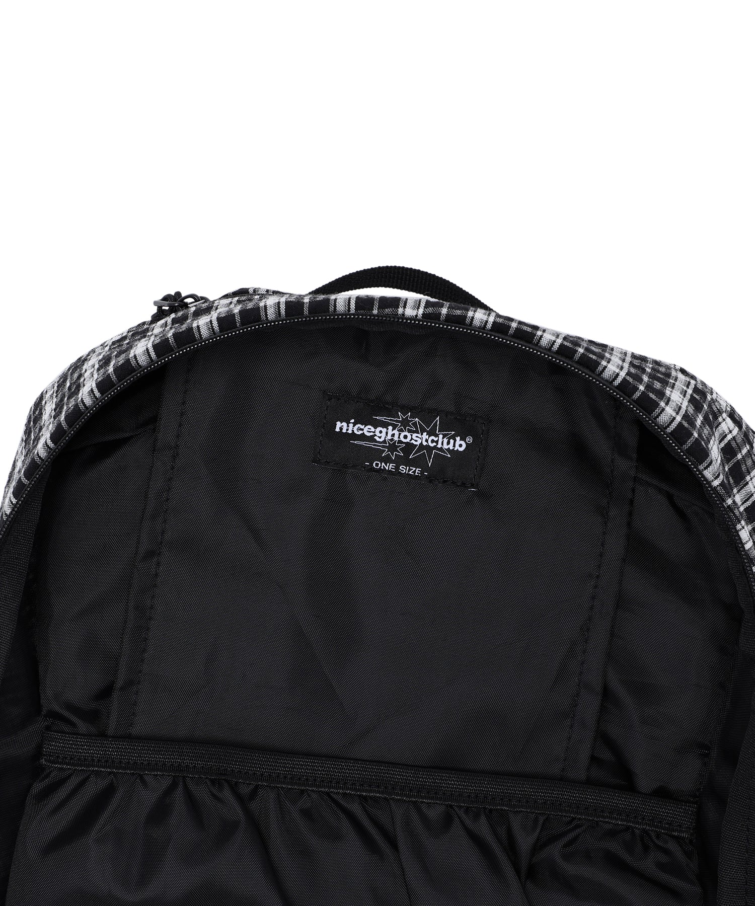 Nice Ghost Club Seersucker Travel Backpack