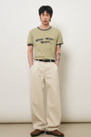 General Idea MAN WHEE Lettering Ringer Tee