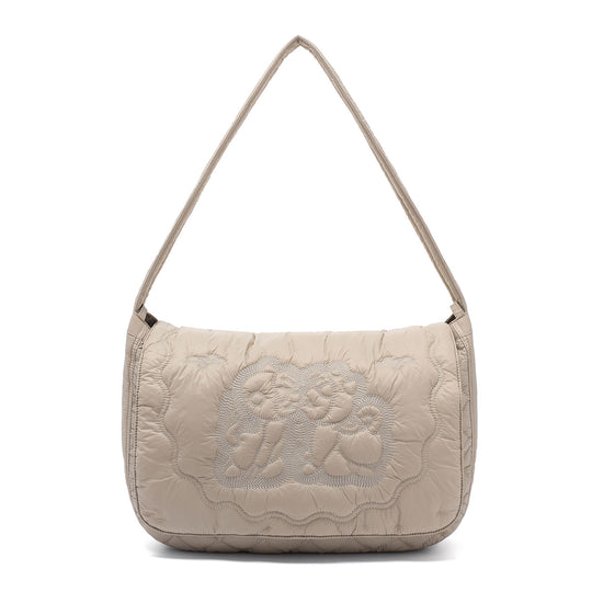 Nice Ghost Club Stitch Puffer Angels Crossbag
