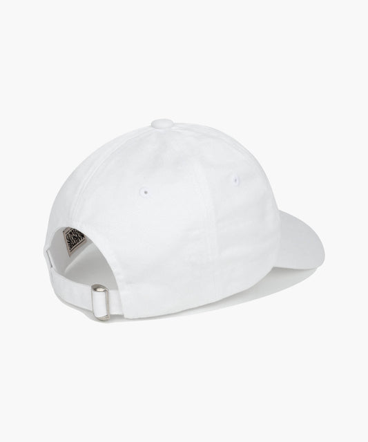 Marithé François Girbaud SMALL CLASSIC LOGO CAP off white