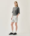 Marithé François Girbaud CLASSIC LOGO SWEAT SHORTS