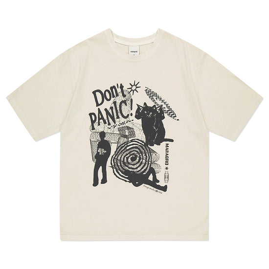 Mahagrid Don't Panic Pigment Tee