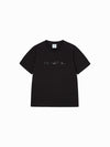 ADLV Woman Spangle Logo Short Sleeve T-Shirt