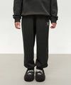 Marithé François Girbaud Kids Doodle Classic Logo Sweat Pants (Brushed) Dark Green