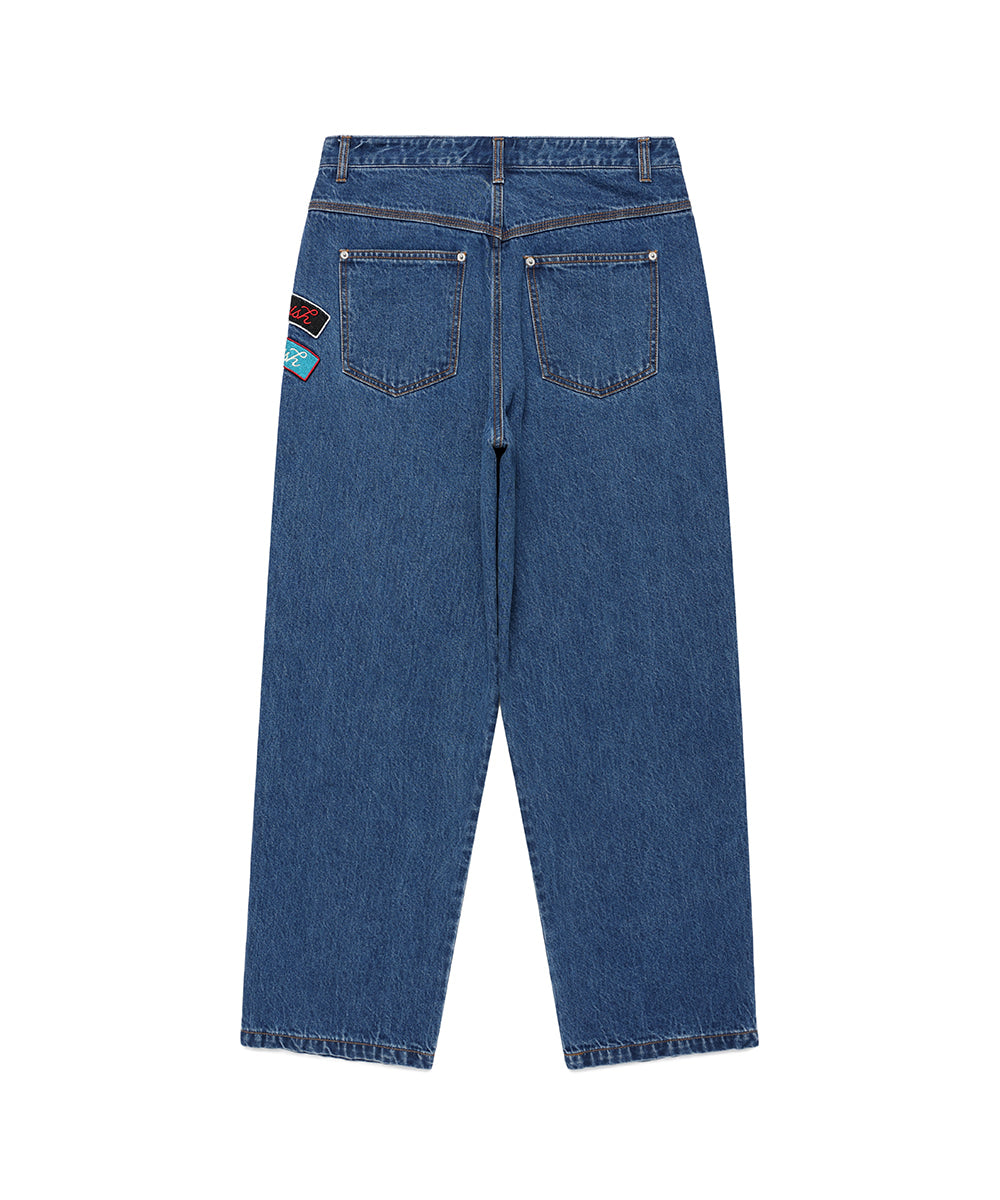 Cavish Patchwork Denim Pants
