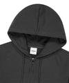 Mahagrid PRAY APPLIQUE CROP ZIP UP HOODIE
