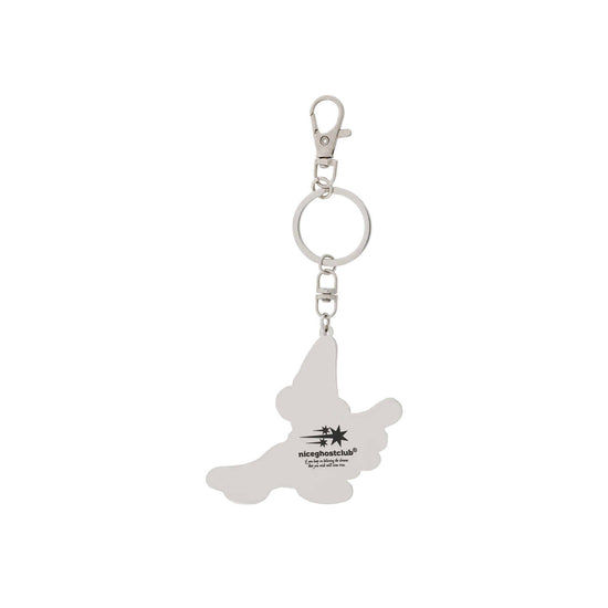 Nice Ghost Club Fantasia Mickey Mouse Key Chain [Silver]