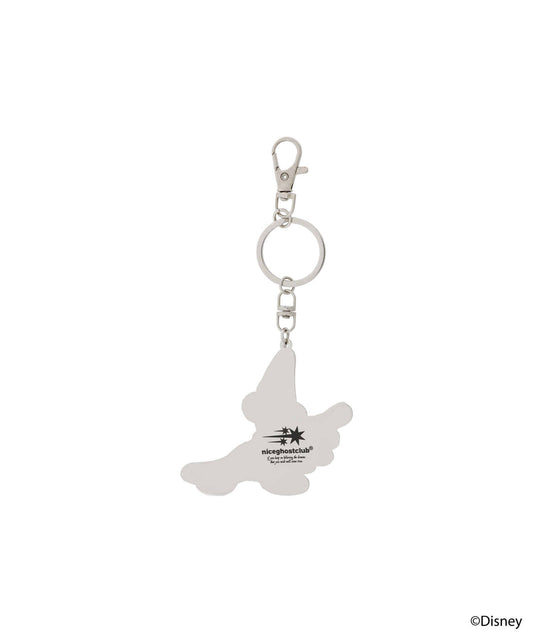 Nice Ghost Club Fantasia Mickey Mouse Key Chain [Silver]