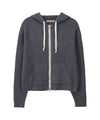 Bitter Cells Essential Ribbed Knit Hood Zip Up