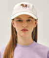 Marithé François Girbaud PONY CLASSIC LOGO COVERED CAP