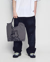 ADLV Drawstring Nylon Shoulder Bag