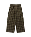 Nice Ghost Club Check Parachute Cargo Pants
