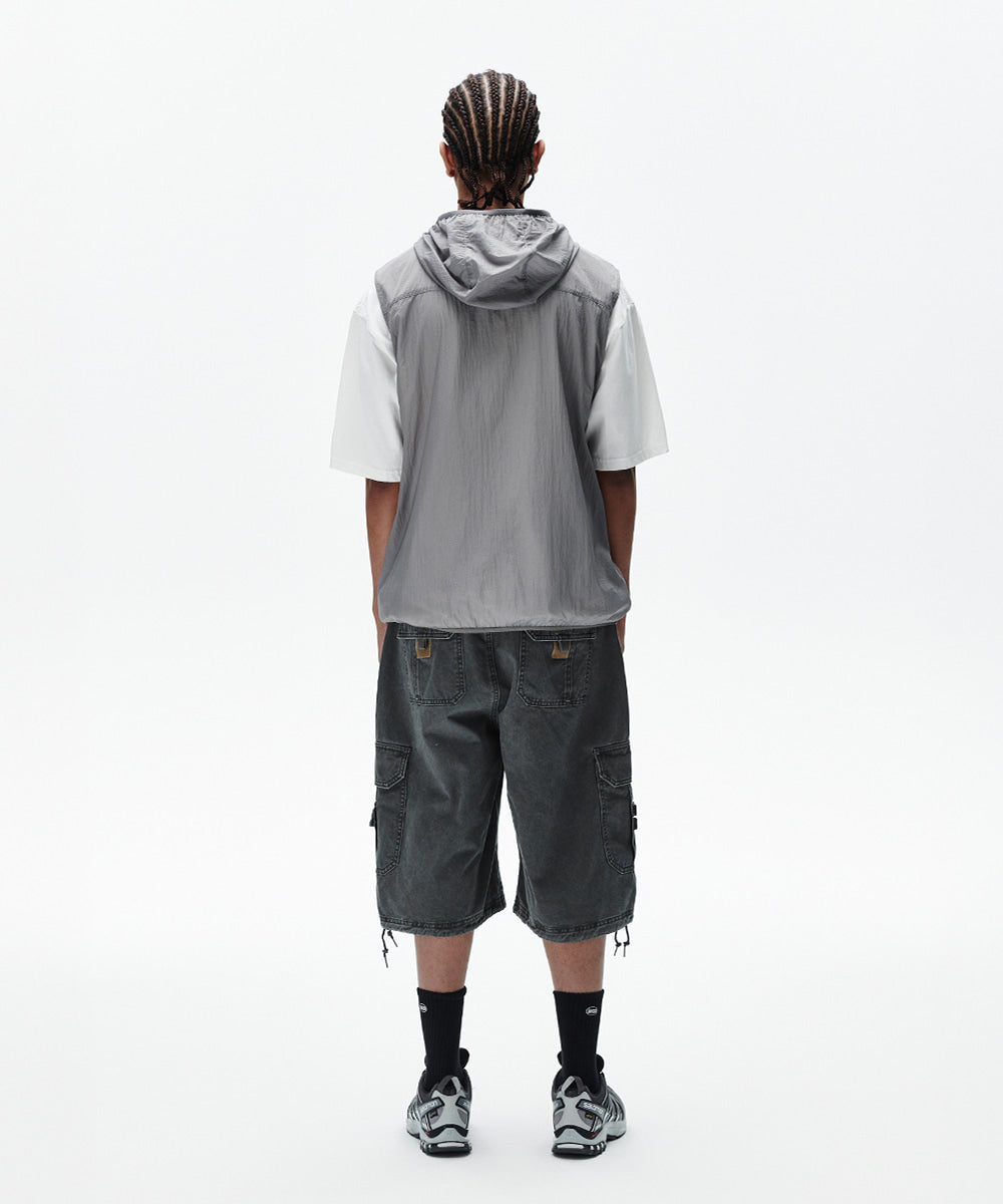 Mahagrid Eclipse Nylon Hood Vest