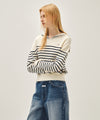 Marithé François Girbaud W SAILOR KNIT PULLOVER