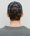 Marithé François Girbaud Classic Logo Two Tone Check Cap