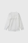 General Idea WOMAN Slit Neck Cape Blouse