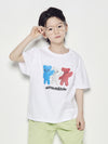 ADLV Kids French Alien Bear Short Sleeve T-Shirt