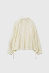General Idea WOMAN Summer Sheer Volume Blouson Shirt