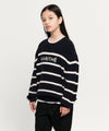 Marithé François Girbaud Kids Stripe Knit Pullover
